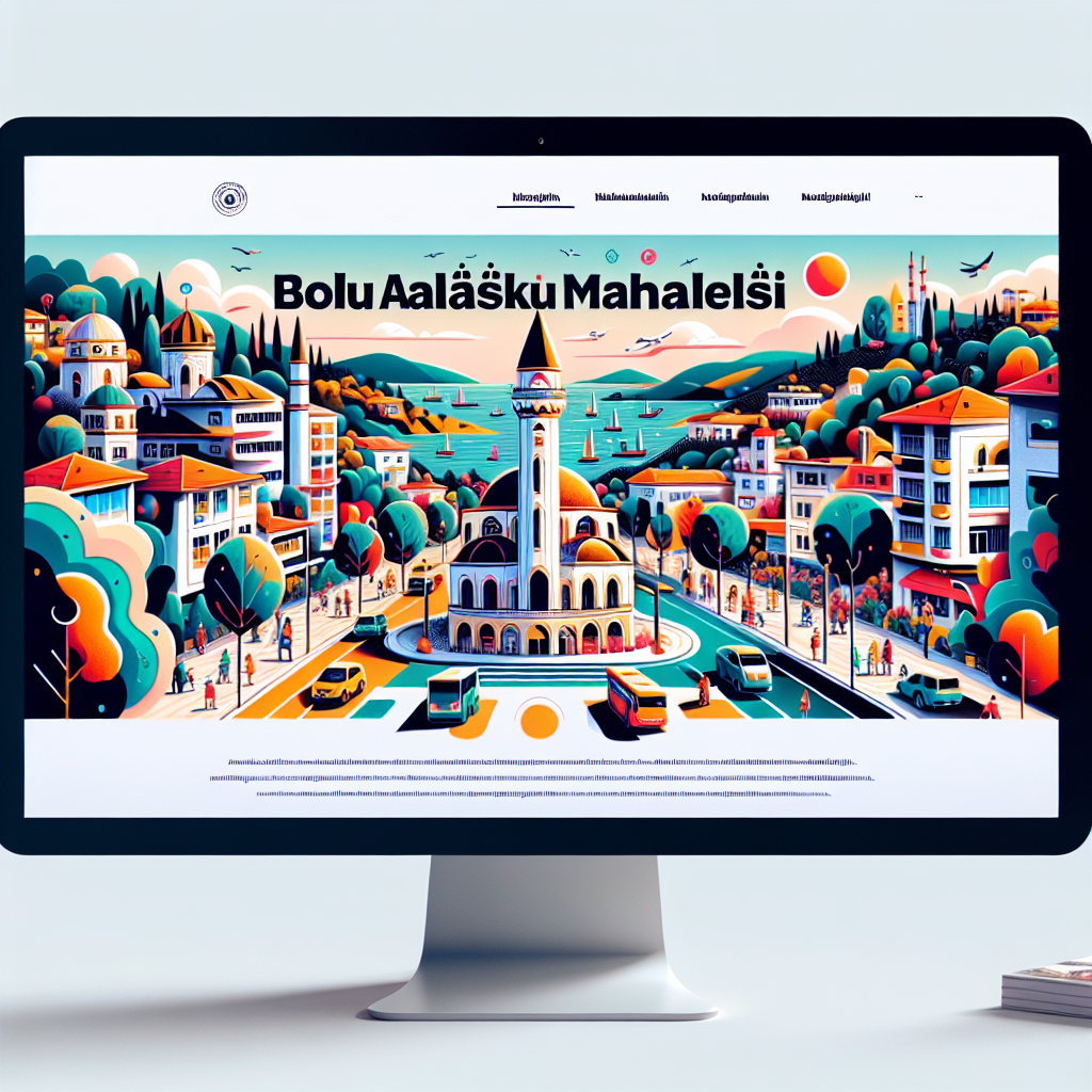 Bolu Aşağısoku Mahallesi web tasarım