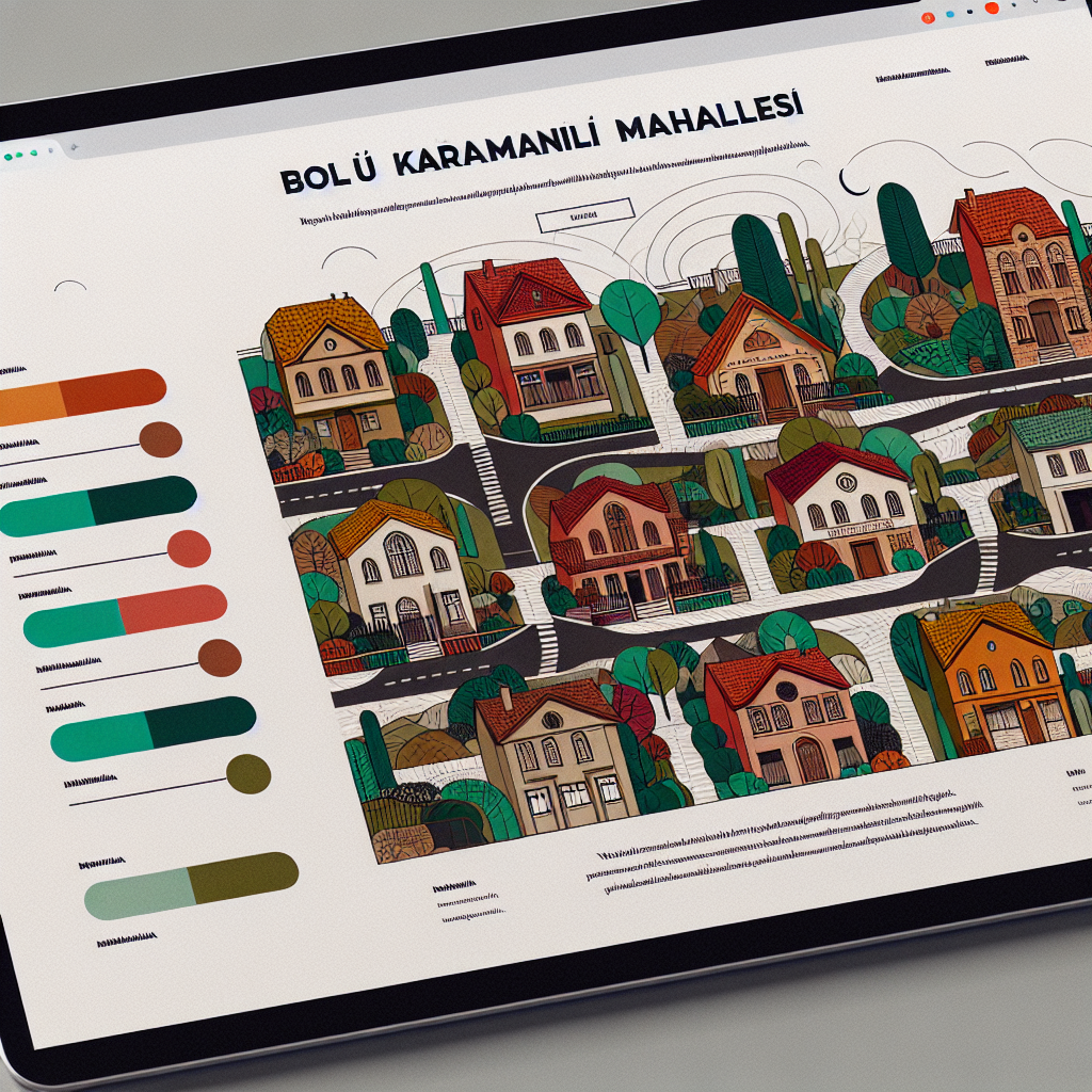 Bolu Karamanlı Mahallesi web tasarım